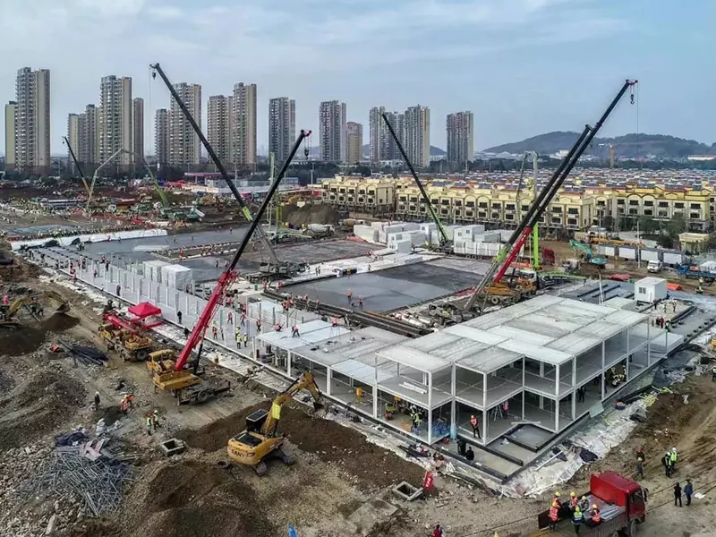 Tòa nhà bệnh viện kết cấu thép mô-đun