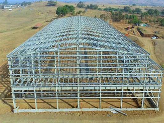 Xây dựng kho cấu trúc thép thực tế và đẹp