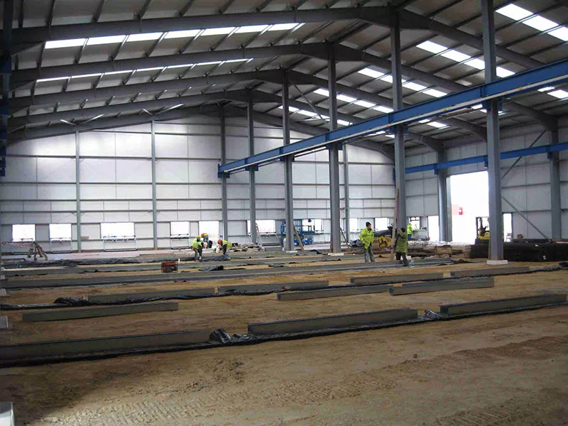 Cấu trúc thép kho bằng thép thực tế và đẹp