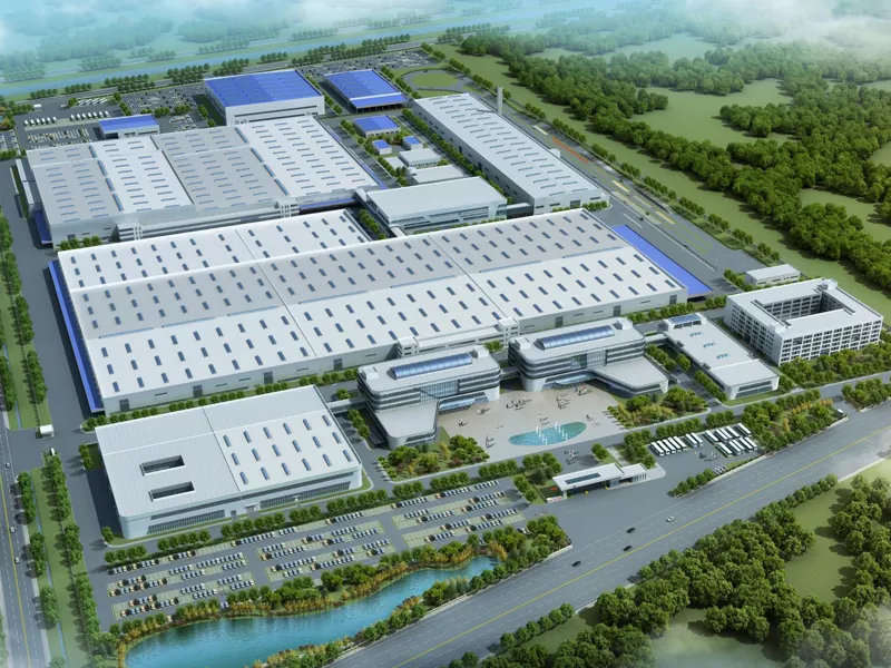 Tòa nhà thép kim loại Prefab cho kho