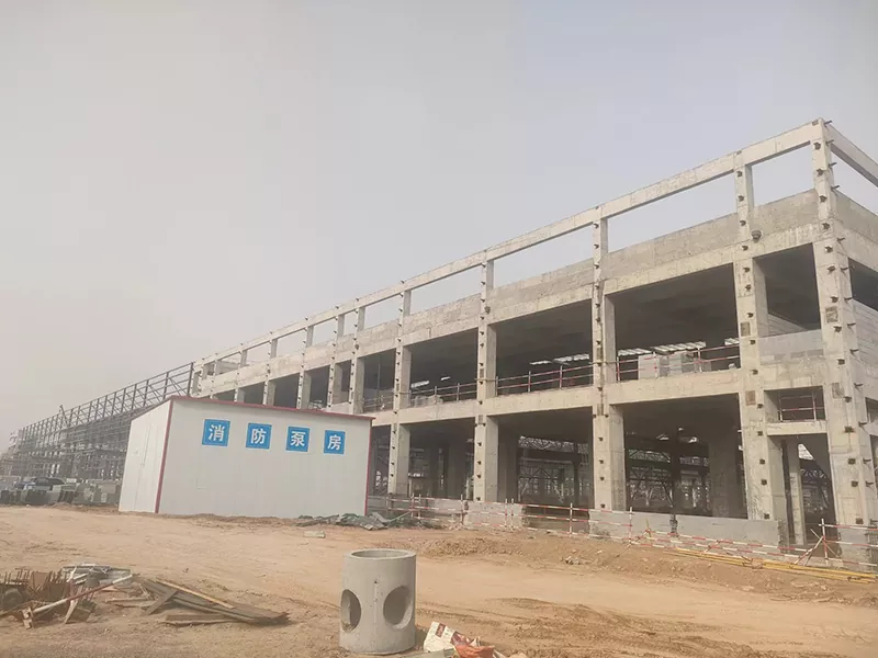 Tòa nhà kho cấu trúc thép Prefab