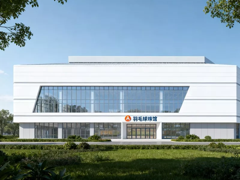 Nhà thi đấu cầu lông kết cấu thép