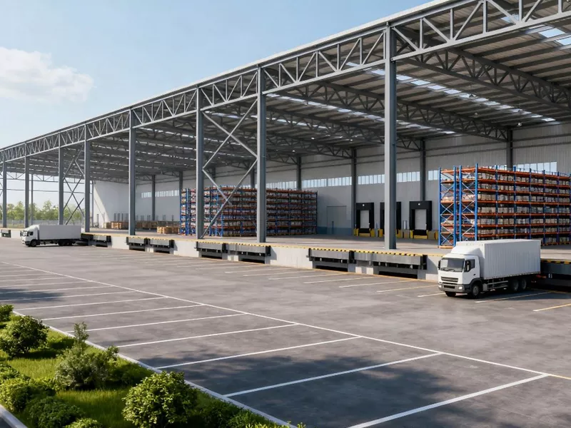 Tòa nhà trung tâm phân phối kết cấu thép